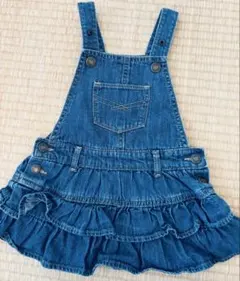 babyGap デニムオーバーオールワンピース 12-18ヶ月