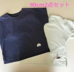 UNIQLO　AIRism刺繍Ｔシャツ２枚セット