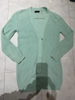 EGOIST ミントグリーン ニットカーディガン