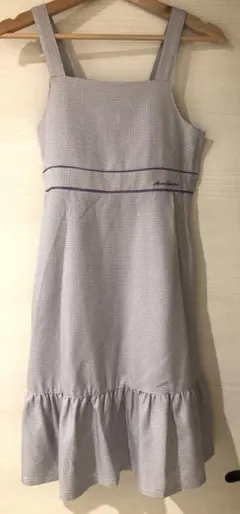 アナスイミニ　ジャンパースカート ワンピース　パープル　女の子　150