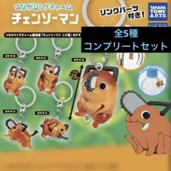 ポチタ つながリングチャーム 全5種 コンプリートセット めじるしアクセサリー