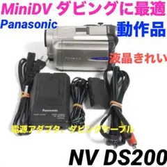 希少　動作品　Mini DV　パナソニックビデオカメラ　NV-DS200　大人気 楽天市場】【中古】Panasonic パナソニック NV-DS200 ビデオ