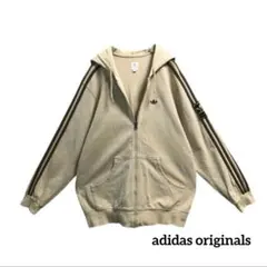 adidasOriginalsアディダス90sヴィンテージジップパーカーロゴ古着