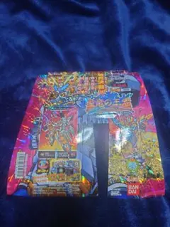 希少 カードダス筐体用台紙 ＳＤガンダム外伝 ナイトガンダム物語 聖竜の王者