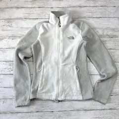 ノースフェイス フリース S グレー レディース　切り替えバイカラー　古着