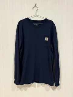 Carhartt ネイビー Tシャツ S ルーズフィット