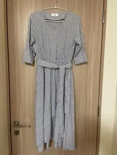 BEAMS HEART ストライプ ワンピース