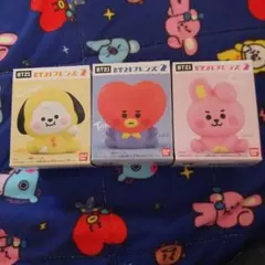 BT21フレンズ ソフビ 3体