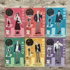 【特典】 多聞くん今どっち！？ アニメ化記念ペーパーフィギュア　全6種セット