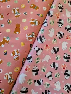 ★メリカリ市期間限定セール★豆柴　パンダ　[約55cm×50cm] 2点セット