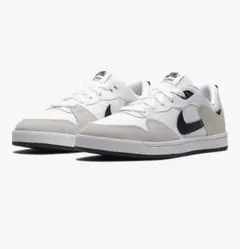 Nike Alleyoop ホワイト/ブラック/グレー 26cm