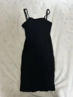 SHEIN ブラック キャミワンピース M