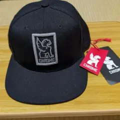 【新品・試着のみ✨】クローム 6パネルキャップ BLACK/REFLECTIVE