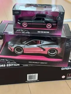 Jada Pink Slips フォード マスタング シボレー コルベットのサムネイル