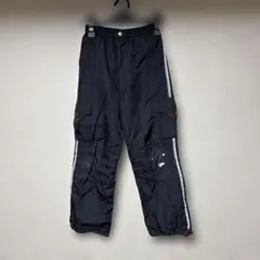 HIROKO KOSHINO boys 黒いカーゴパンツ