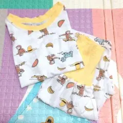 おさるのジョージ　こども　ベビー　パジャマ　95のサムネイル