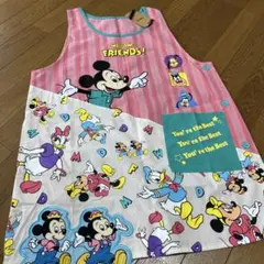 ミッキーマウス エプロン ピンク