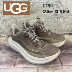 UGG CA805 V2 NUBUCKベージュ 25.5cm 厚底スニーカーのサムネイル