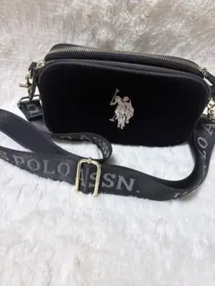 U.S.POLO ASSN. 黒トートバッグ　匿名配送