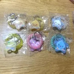 しずくちゃんスプリングゴムキーホルダー コンプリートセット