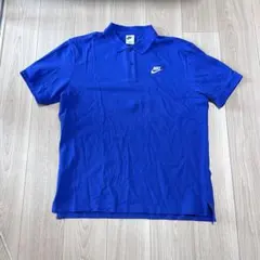 NIKE ブルー ポロシャツ XLサイズ