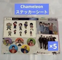 Chameleon ステッカーシート 5枚セット