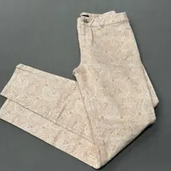 MACPHEE ペイズリー柄カジュアルパンツ 34