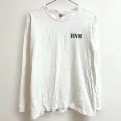 DENIME ドゥニーム　ロンT　プリント長袖Tシャツ　白　アメカジ　ストリートのサムネイル