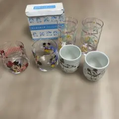 ミニーマウス・ミッキーマウス グラスセット
