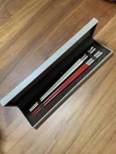 Christofle 木製箸セット 赤黒 メルカリ