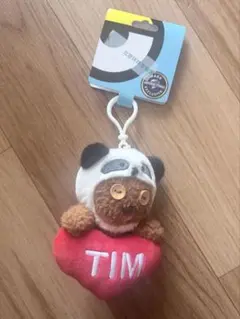 北京　ユニバ　ミニオン　ティム　ぬいぐるみキーホルダー　パンダ　くま　ベア