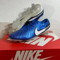 ナイキ 27 レジェンド 10 エリート スパイク サッカー FG 靴 青 - メルカリ