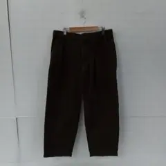 3.30◎M173P◎ジャーナルスタンダード◎茶系◎コーデュロイ◎ワイド◎ｌ