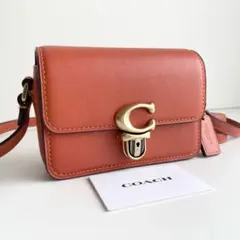 コーチ COACH ストゥディオ 12 ショルダーバッグ Cロゴ レザー 新品