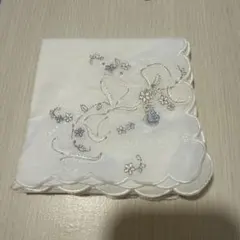 ジルスチュアート　ハンカチ　香水　花　リボン