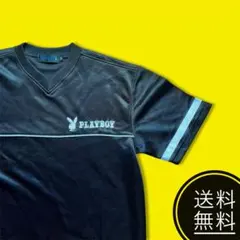 【激レア❗️】00sビンテージプレイボーイ サッカーシャツ ユニフォーム Y2Kのサムネイル
