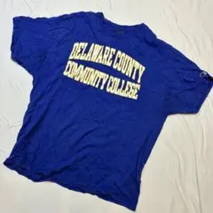 516] USA古着 NIKE Tシャツ 半袖 青 XL ビッグシルエット