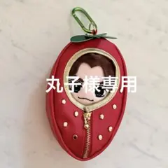 丸子様専用　はぴぬい　ぬいポーチ　イチゴ