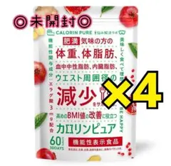 ★4セット★ カロリンピュア 体脂肪 血中中性脂肪 内臓脂肪 18種サポート成分のサムネイル