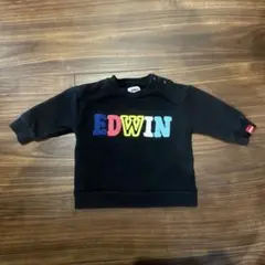 EDWIN カラフルロゴ トレーナー