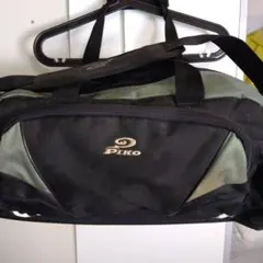 希少！PIKO ボストンバッグ ブラック×カーキ