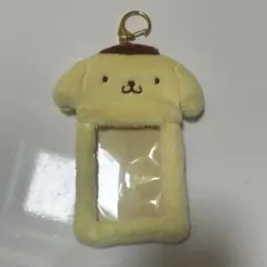 ポムポムプリン ボア生地 ぬいぐるみ トレカケース