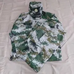 買得　新品実物中国軍海兵隊07式デジタル海洋迷彩軍用迷彩服装備35点超フルセット 中国人民解放軍 海軍陸戦隊 07式デジタル海洋迷彩 - メルカリ