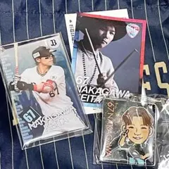 【美品】#67 中川圭太 オリ姫デーグッズ 3点セット