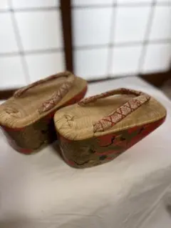 こっぽり 子ども　七五三　レトロ　アンティーク　下駄