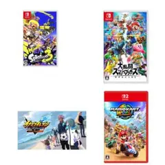 即日発送！！Nintendo Switch ゲーム4本セット