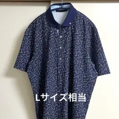 激レア グレイソン GREYSON ポロシャツ GOLF ゴルフ 千鳥 鶴 白色