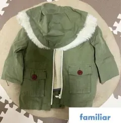 ファミリア　familiar 90cm 男の子　女の子　兼用コート