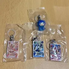 アイカツ！　めじるしアクセサリー　4点セット　星宮いちご　霧矢あおい　紫吹蘭