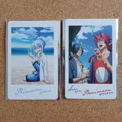 劇場版 転スラ 蒼海の涙編　入場特典 フォト風カード　リムル　ベニマル&ソウエイ